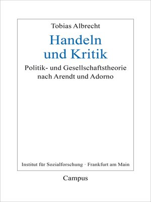 cover image of Handeln und Kritik